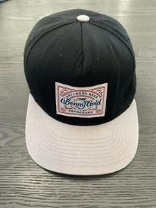 Benny Gold Patch  SnapBack Hat Black - Picture 1 of 7