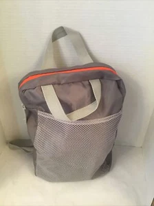 IKEA PIVRING Backpack Light Gray 9 ½x3 ¼x13 ½ " 2 gallon Water Resistant - Picture 1 of 6