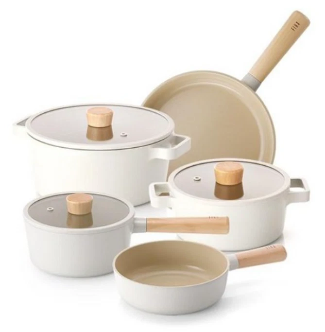 [NEOFLAM] FIKA Induction Pot Frying Pan Set of 5 / Express / Genuine - Image 1 of 1