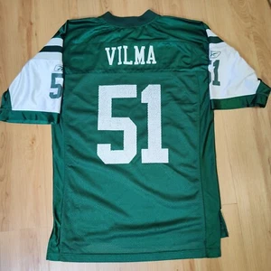 Reebok NFL New York Jets Jonathan Vilma 51 Football Jersey Men's Sz Medium M - Picture 1 of 6