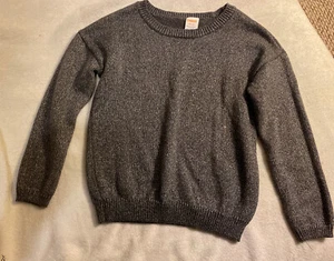 Gymboree Girls Silver Sparly Sweater, Size Small 5/6 - Picture 1 of 3