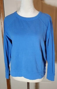 Everlane Damen Blau Langarm Sweatshirt Camping Outdoor Freizeit Gr.Lg - Bild 1 von 7