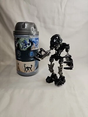 Lego Bionicle Rare Retired Old Can Code 472, Looks Complete - No Manual Blk Gray - Image 1 of 4
