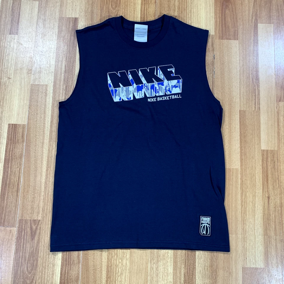 Nike Tank Top Boys Extra Large XL (18-20) Blue Basketball Hoop - Image 1 of 4