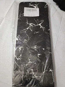 2pc Black Marble Splashguard 14.5 X 29 Behind The Sink - Picture 1 of 3