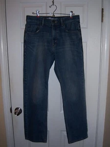 Route 66 Mens Jeans Size 32x30 Relaxed Straight Denim Dark Wash Blue - Bild 1 von 3
