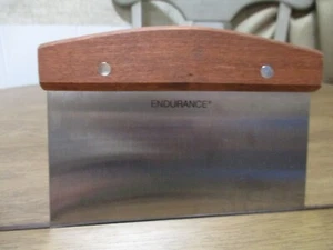 Endurance Premium Grill Griddle Scraper / Chopper Stainless Steel 6 Inch Wide - Picture 1 of 9