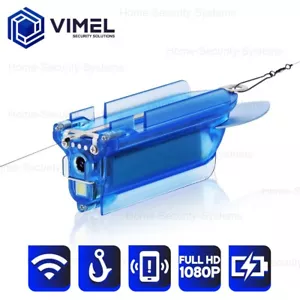 Wireless Fishing Line Camera Underwater Lure Recorder 1080P WIFI 50m Depth - Picture 1 of 10