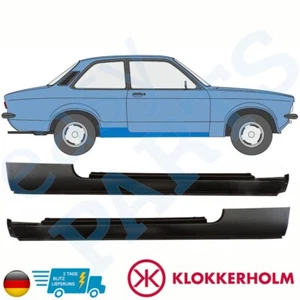 Para Opel Kadett C 1973-1979 2 puertas faldón completo chapa de reparación / par - Imagen 1 de 4