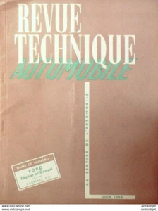 Revue Technique Automobile Tracteur Farmall type FC Ford Consul & Zéphyr 98#1954 - Imagen 1 de 5