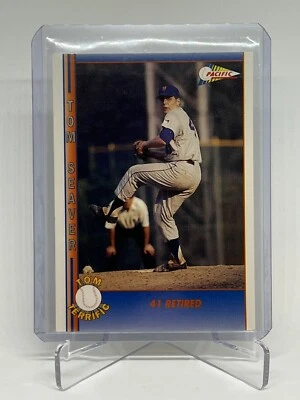Pacific Tom Seaver #76 Tom Terrific 1992 Foto 1 de 2