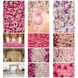 Accessoires photo fleurs murales roses fond d'écran fête de mariage