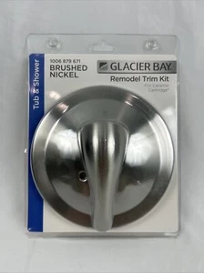 Glacier Bay 1006879671 Handle Valve Trim Kit Brushed Nickel *Valve Not Included - Picture 1 of 5