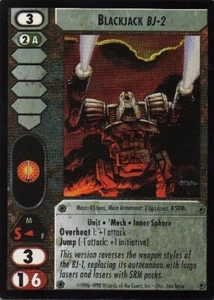 Battletech CCG: Blackjack (BJ-2) [Ungraded] from set Commander's Edition WOTC Wi - Picture 1 of 1