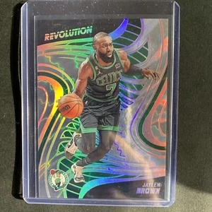 Jaylen Brown 22-23 Revolution Asia Holo Silver 35/75 Celtics #27 - Picture 1 of 4