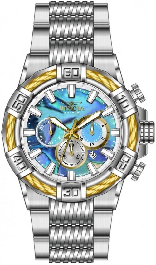 Reloj para hombre Invicta Bolt cronógrafo GMT cuarzo esfera iridiscente 49897 Foto 1 de 1