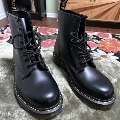 Botas negras Doc Martens 1460, cuero suave, para hombre talla 10 Foto 1 de 4