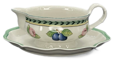 VILLEROY & BOCH JARDÍN FRANCÉS FLORENCIA SALSA BARCO CON PLACA BASE ADJUNTA Foto 1 de 4