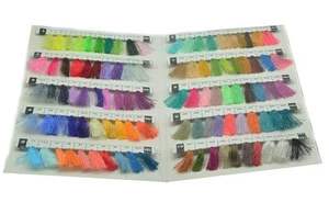 Shade Card 100 Colors For Perfect Matching For Nylon/Silk/Polyester Thread - Picture 1 of 1