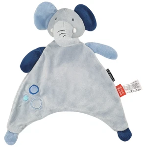 WEEGO AMIGO Elephant Baby Lovey Sleep Plush Blue Comfy Security Blanket 30 cm Vg - Picture 1 of 10