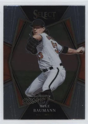 2022 Panini Select Premier Level Mike Baumann #120 Rookie RC - Image 1 of 2