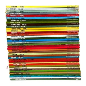 Lot of 39 Vintage Ideals Magazine (1960-2010) Thanksgiving, Christmas, Easter - Bild 1 von 21