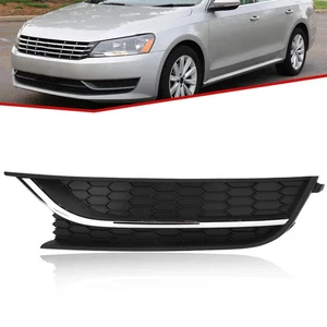 For VW Passat 2012-2015 Driver Left Side Front Fog Light Cover w/ Chrome Trim - Picture 1 of 13