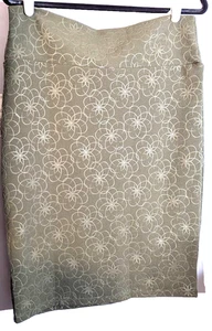 LuLaRoe women's green geometric Cassie L NWT 33/25 - Picture 1 of 6