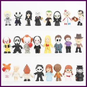 24 Teile/Set Horrorfilm Figuren V wie Vendetta Chucky Freddy Jason Grusel - Bild 1 von 24