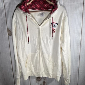 Disney Parks Mickey Mouse festliches Damen Kapuzenpullover Gr. L - Bild 1 von 7