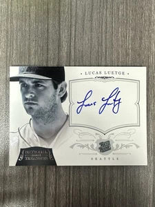 Panini National Treasures 2012/99 Lucas Luetge #193 Rookie Auto RC - Imagen 1 de 2