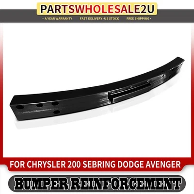 Rear Steel Bumper Reinforcement for Chrysler 200 2011-2014 Sebring Dodge Avenger - Image 1 of 4