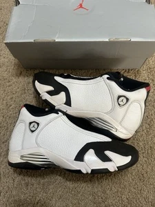 Size 9 - Jordan 14 Retro 2024 Black Toe (487471-160) - Picture 1 of 5