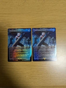 MTG Cloud'S Buster Sword / Umezawa'S Jitte English Version Foil Set 2 - Bild 1 von 1