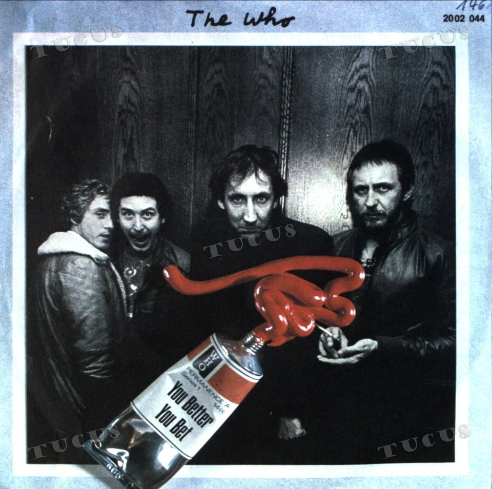 The Who - You Better You Bet 7in (VG+/VG+) '* - Image 1 of 1