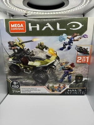 Mega Construx Halo Infinite UNSC Warthog Rally Vehicle 2 In 1 GNB25 NEW Sealed - Image 1 of 4