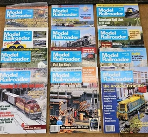 Vintage MODEL RAILROADER Magazines LOT Trains Locomotives 1993-1995 - Picture 1 of 3