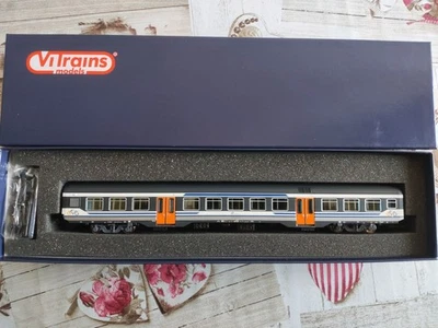 Vi Trains 3266 H0 1:87 carrozza MDVC per trasporto bici con logo FVG - Imagen 1 de 4