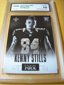 Kenny Stills Saints 2013 Panini HRX Rookie RC # 19 grado 10 - Imagen 1 de 1