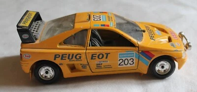 Burago Peugeot 405 Turbo 16 1/24 Made IN Italy Vintage - Photo 1/4