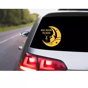 Calcomanía de vinilo Walk Around the Moon Fire Dancer Dave Matthews Band vaso para ventana - Imagen 1 de 4