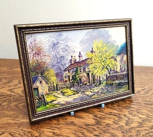 Original Oil on Board John Spencer (ARCA) 1925-2000 "City Cottages" Sheffield - Picture 1 of 6