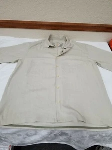Camisa con botones de seda manga corta TOMMY BAHAMA para hombre con diseños talla L grande - Imagen 1 de 8