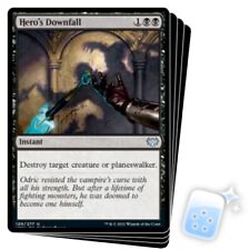HERO'S DOWNFALL X4 Innistrad: Crimson Vow VOW Magic MTG MINT CARD