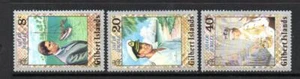 THE GILBERT ISLANDS MNH 1977 SG48-50 SILVER JUBILEE - Picture 1 of 1