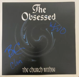 The Obsessed *HAND SIGNED* 12x12 Photo - AUTOGRAPHED - The Church Within - Picture 1 of 1
