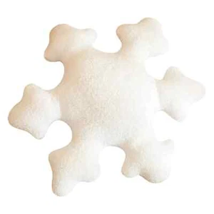 Snowflake Shaped Pillows Christmas Decorative Throw Pillow Winter - Picture 1 of 3