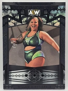 2024 AEW Upper Deck Black Diamond Relic WILLOW NIGHTINGALE 1 OF 1 - 1/1  - Picture 1 of 2