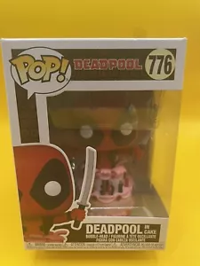 Funko Pop! Vinilo: Marvel - Deadpool in Cake #776 - Imagen 1 de 6