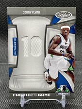 2009-10 Certified Fabric of the Game Jersey Number Basketball Card #175 Flynn